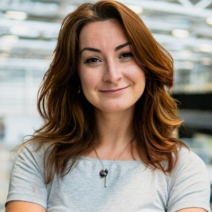 a woman posing for a photo